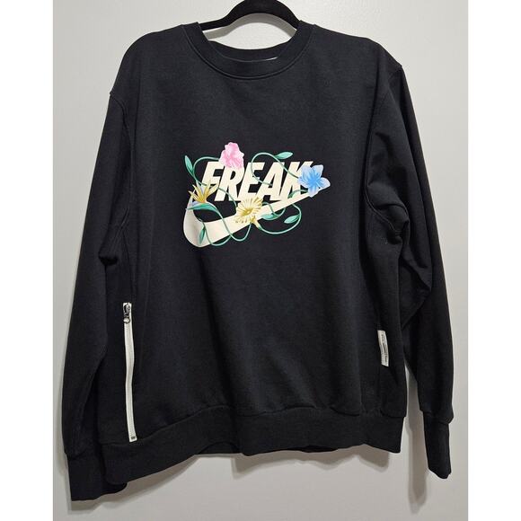 Nike Giannis Antetokounmpo Standard Issue Sweatshirt Greek Freak Crew Mens Large - Picture 1 of 10
